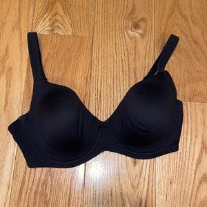 💖Bundle It!💖 Simple Black Bra with Rose Bow